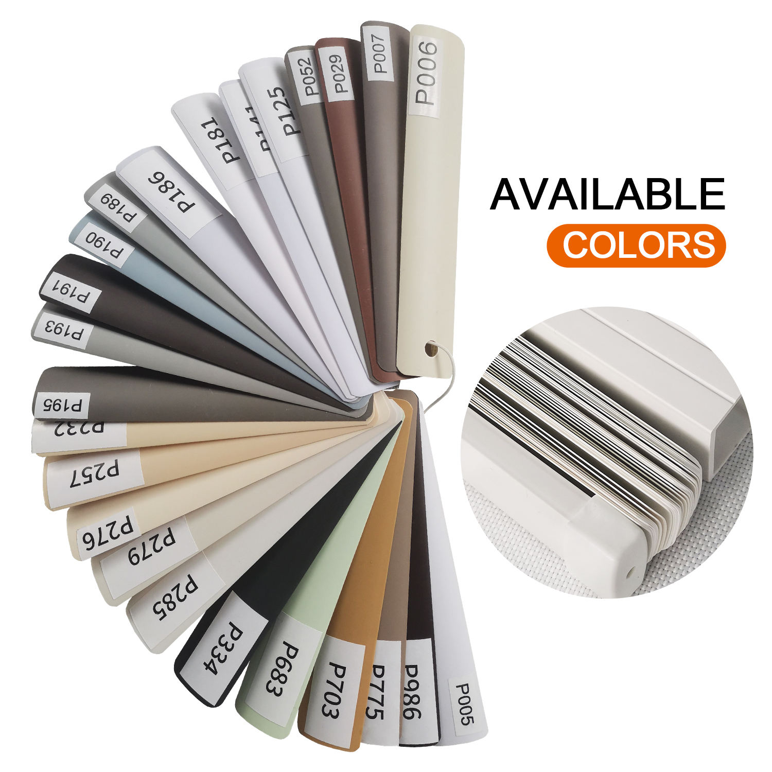 25mm Cordless Pleated Blinds PVC Venetian Blinds Window Cordless Venetian Blinds