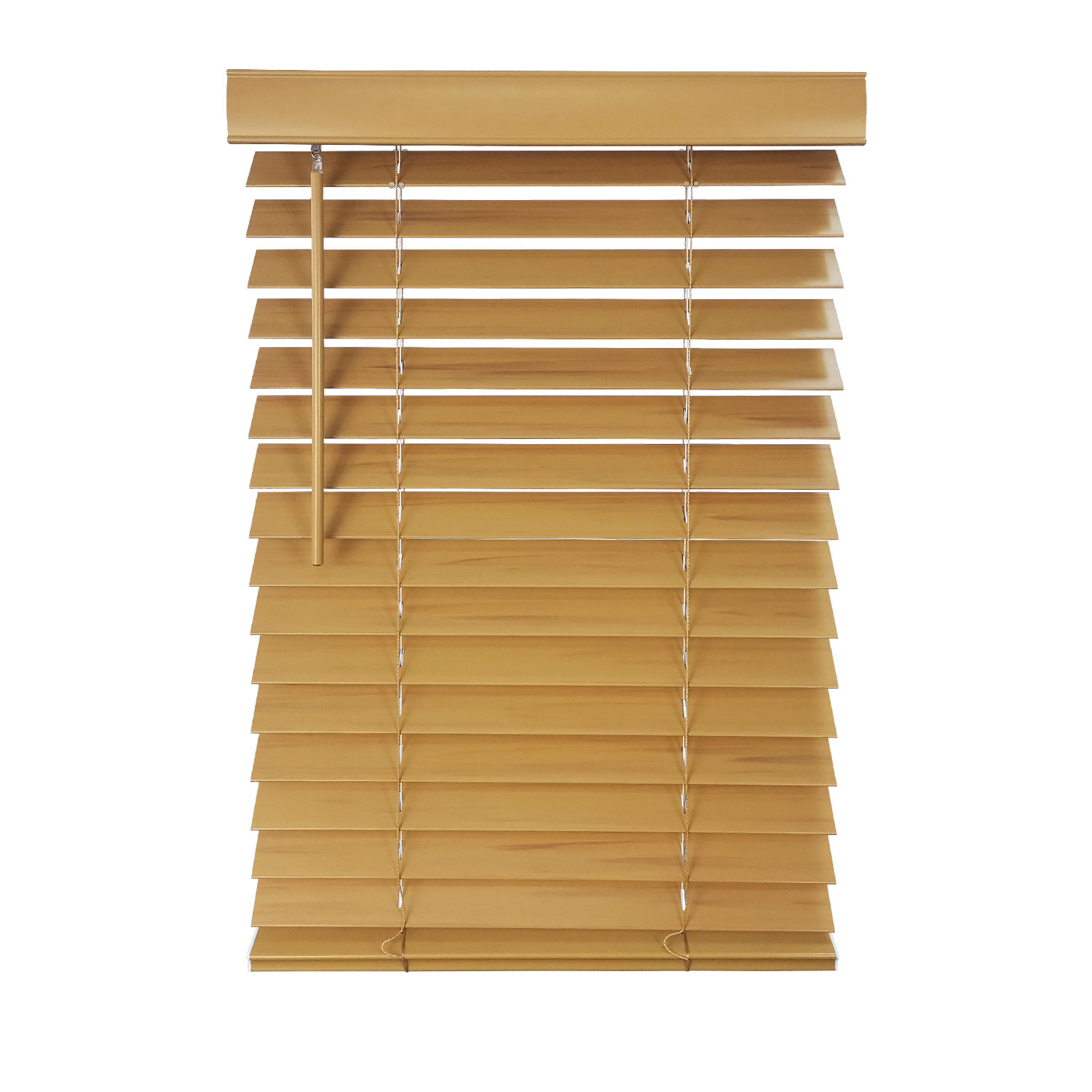 50mm Cordless Pleated Blinds PVC Venetian Blinds Window Cordless Venetian Blinds Faux Wood Blinds Wooden Window Venetian Blinds