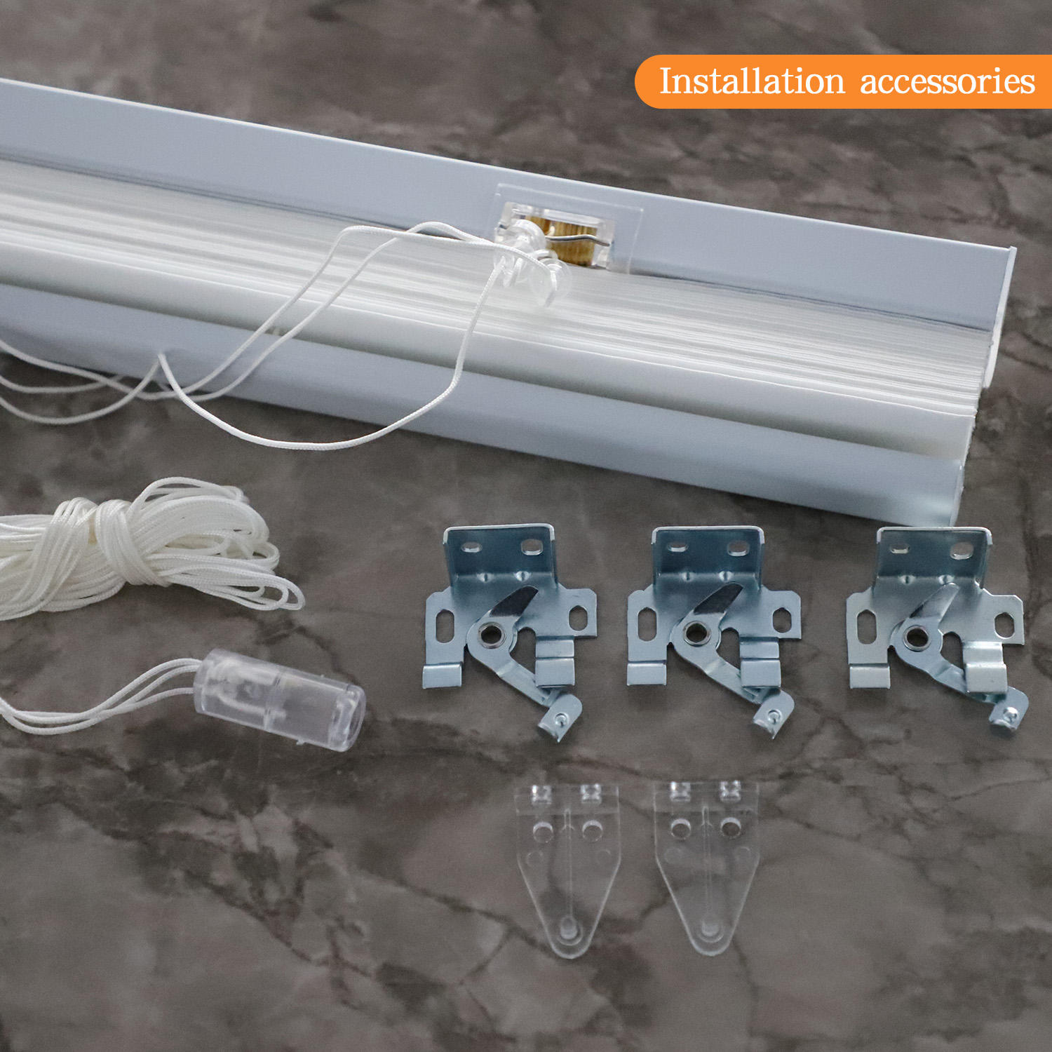 Custom White and Semi Blackout Translucent UV Resistant Pleated Blinds Window Shades Manual Control Plissee Shades for Skylight