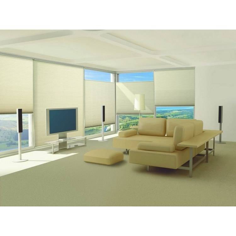 High Quality Cheap Custom Window Curtain Blinds Window Shades Pleated Blinds Cordless Shade Pleated Blinds