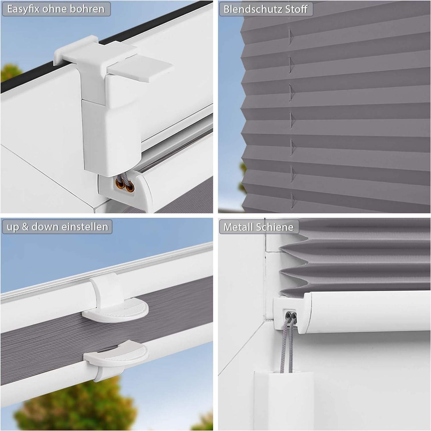 Smartop Custom Spring Plissee Manual Pleated Window Blinds Cheap Price Factory Bulk Blackout Polyester Pleated Blinds for Window