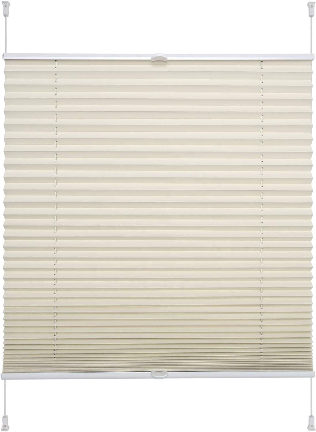 Smartop Factory Price Pleated Blinds Modern Design Manual Shutters and Shades for Windows Built-in Installation for Hotels