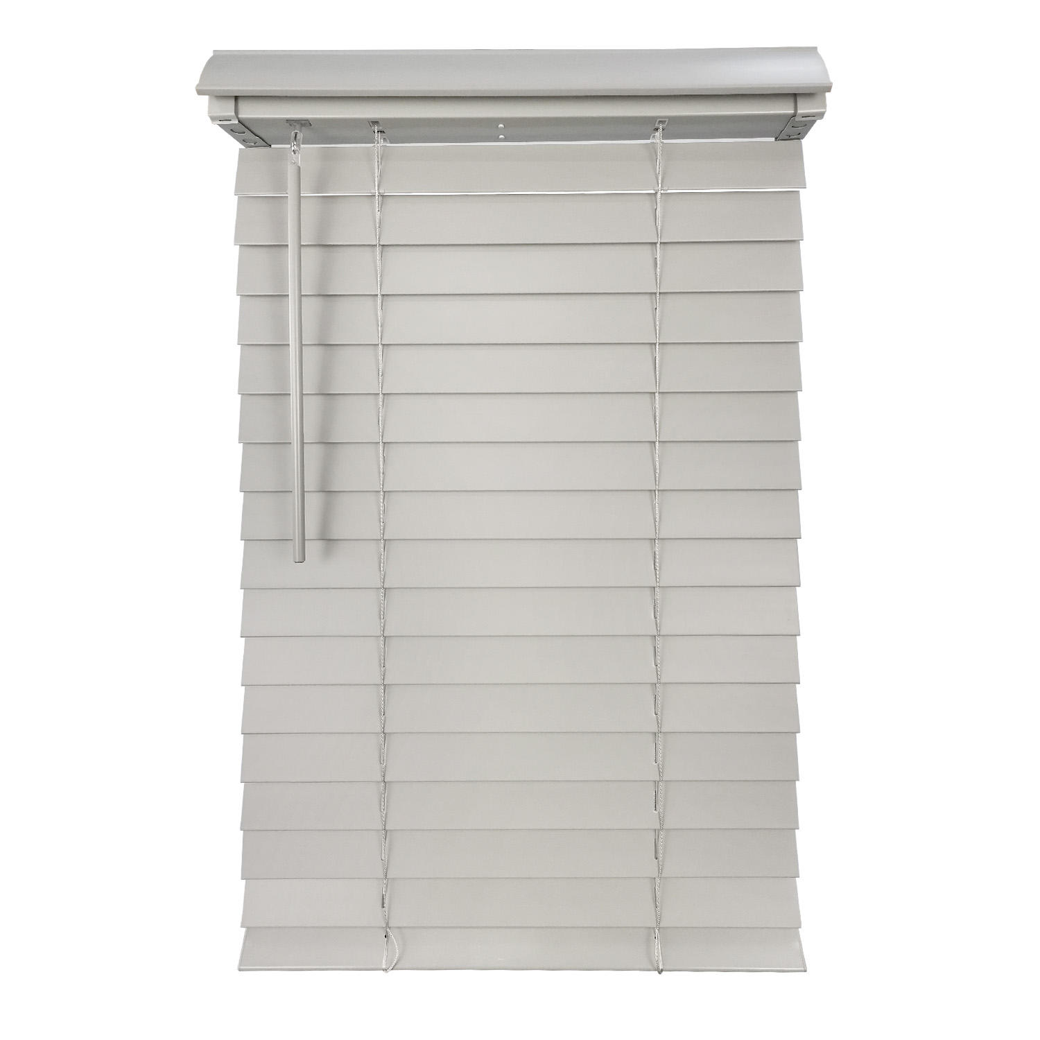 High Quality 50mm Cordless PVC Venetian Blinds Built-In Installation Wood and Wood Material Window Cordless Pleated Blinds
