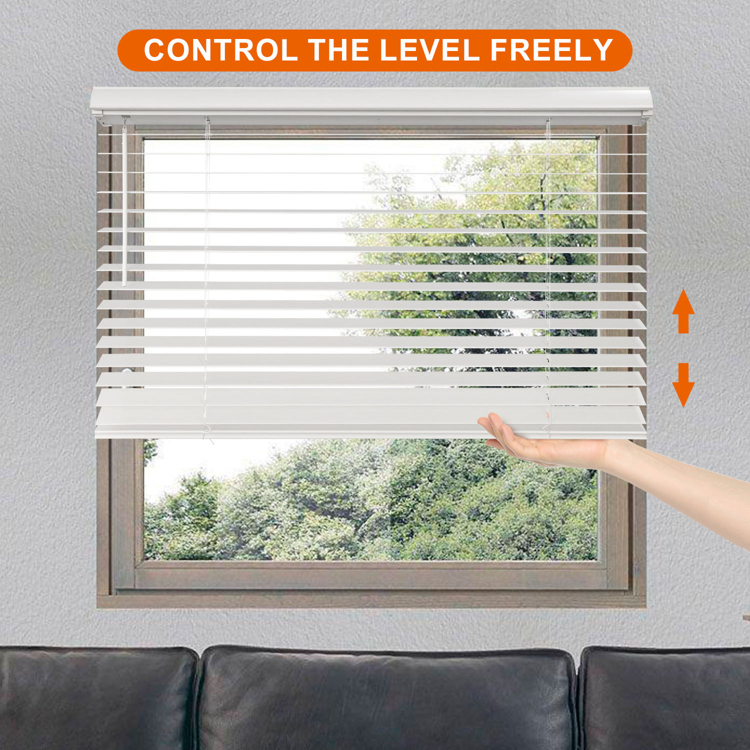 High Quality Custom Design PVC Venetian Blinds Pleated Window Cordless Blinds with Modern Style Built-in Installation