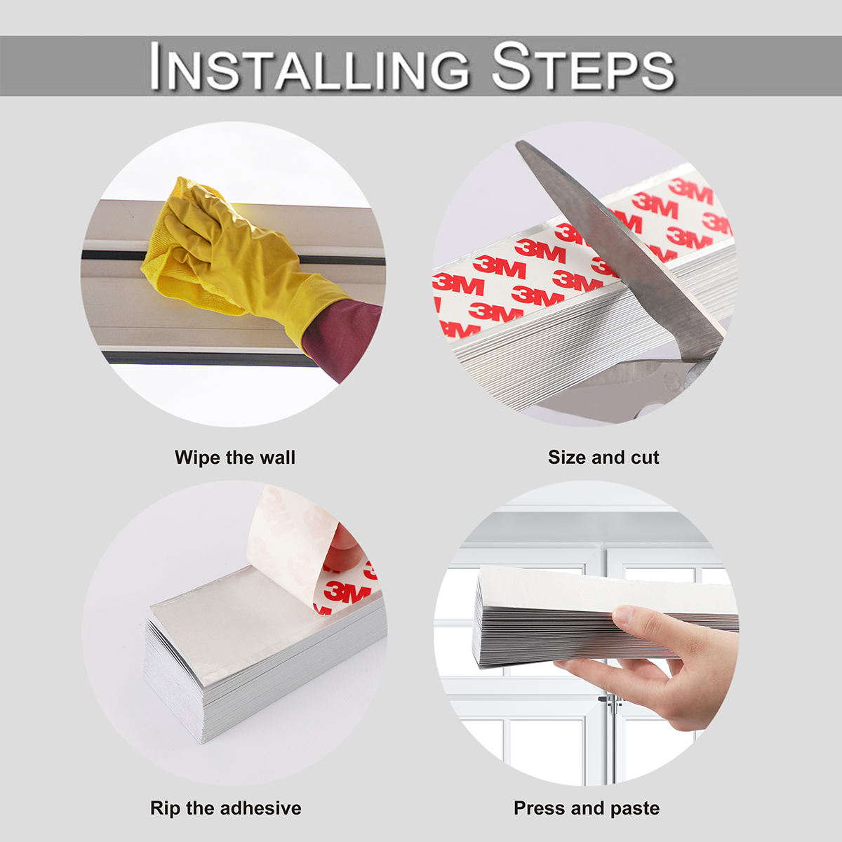 Custom Grey Brown Printed Pattern Half-shade Pleated Curtain Perfect Fit Temporary Self-adhesive Blinds