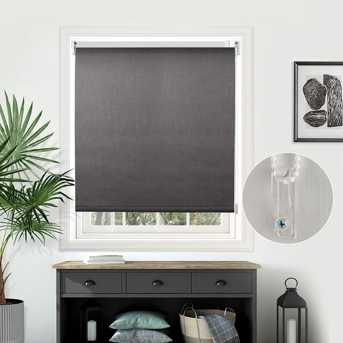 Factory High Quality Room Darkening Shades Blackout Roller Blinds Wholesale Roller Blinds for Home Window