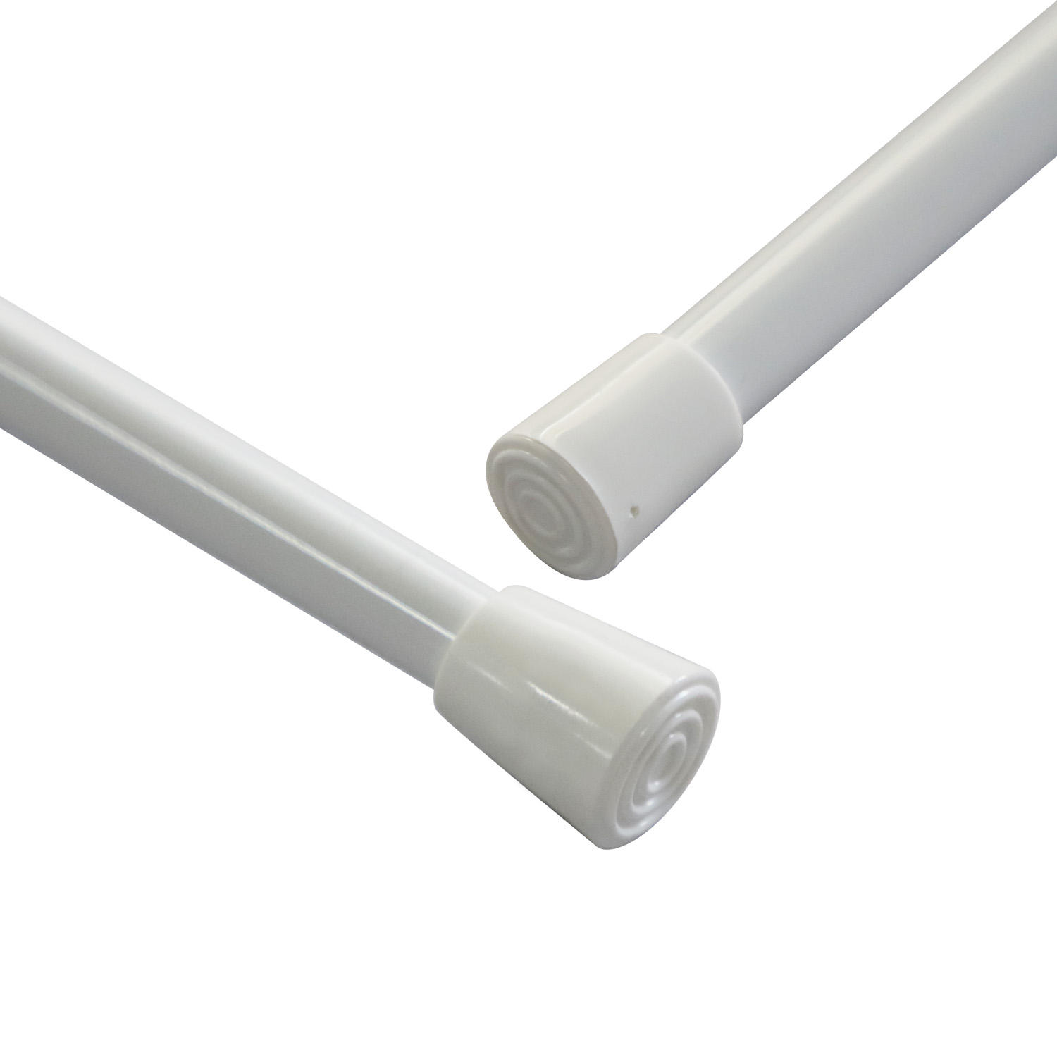 High Quality Multifunctional White Shower Rod Wholesale Metal Shower Curtain Poles Great Quality and Cheap