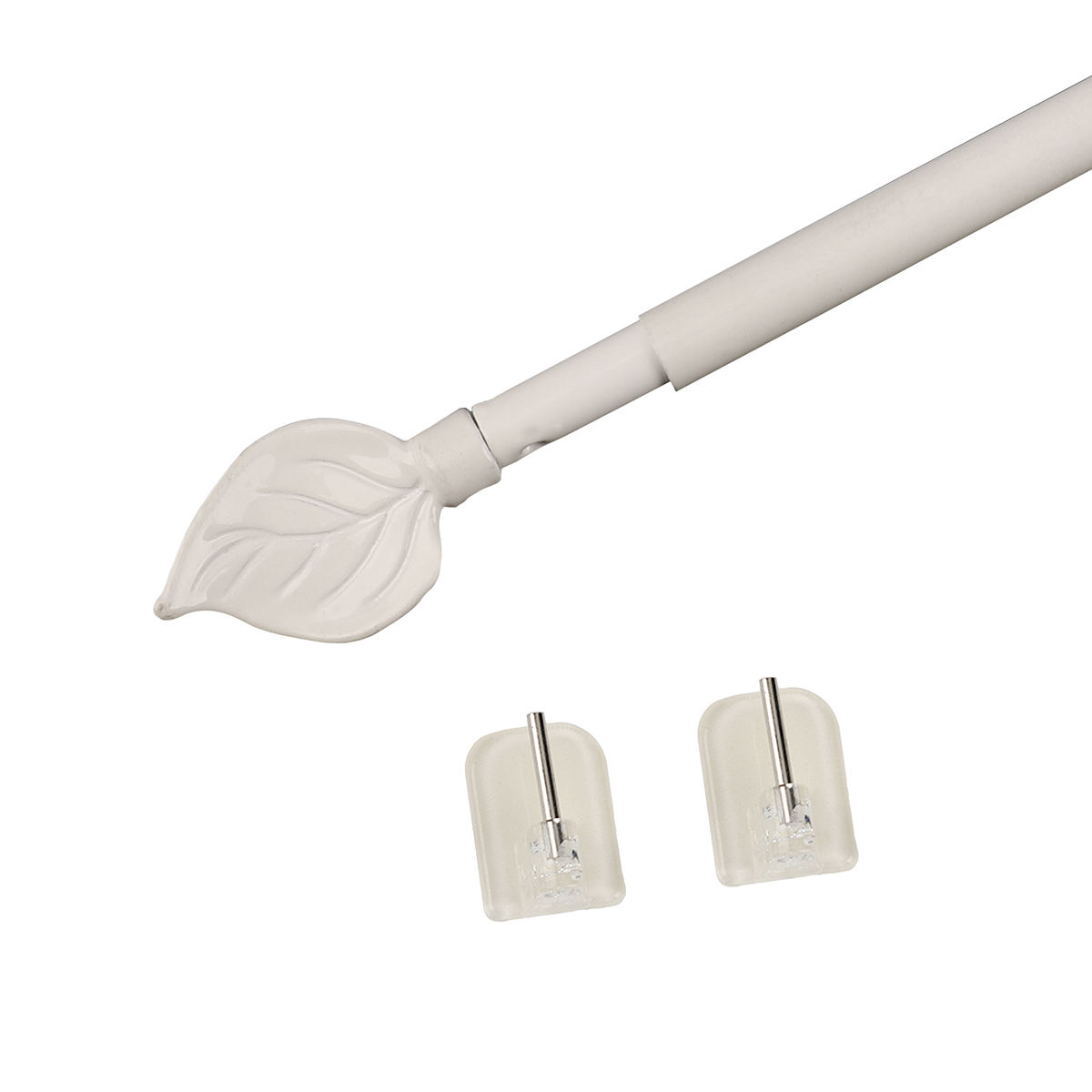 Best Price Modern Style Metal Iron Window Curtain Rod Adjustable Home Decor Fashionable Curtain Rod Pipe Set