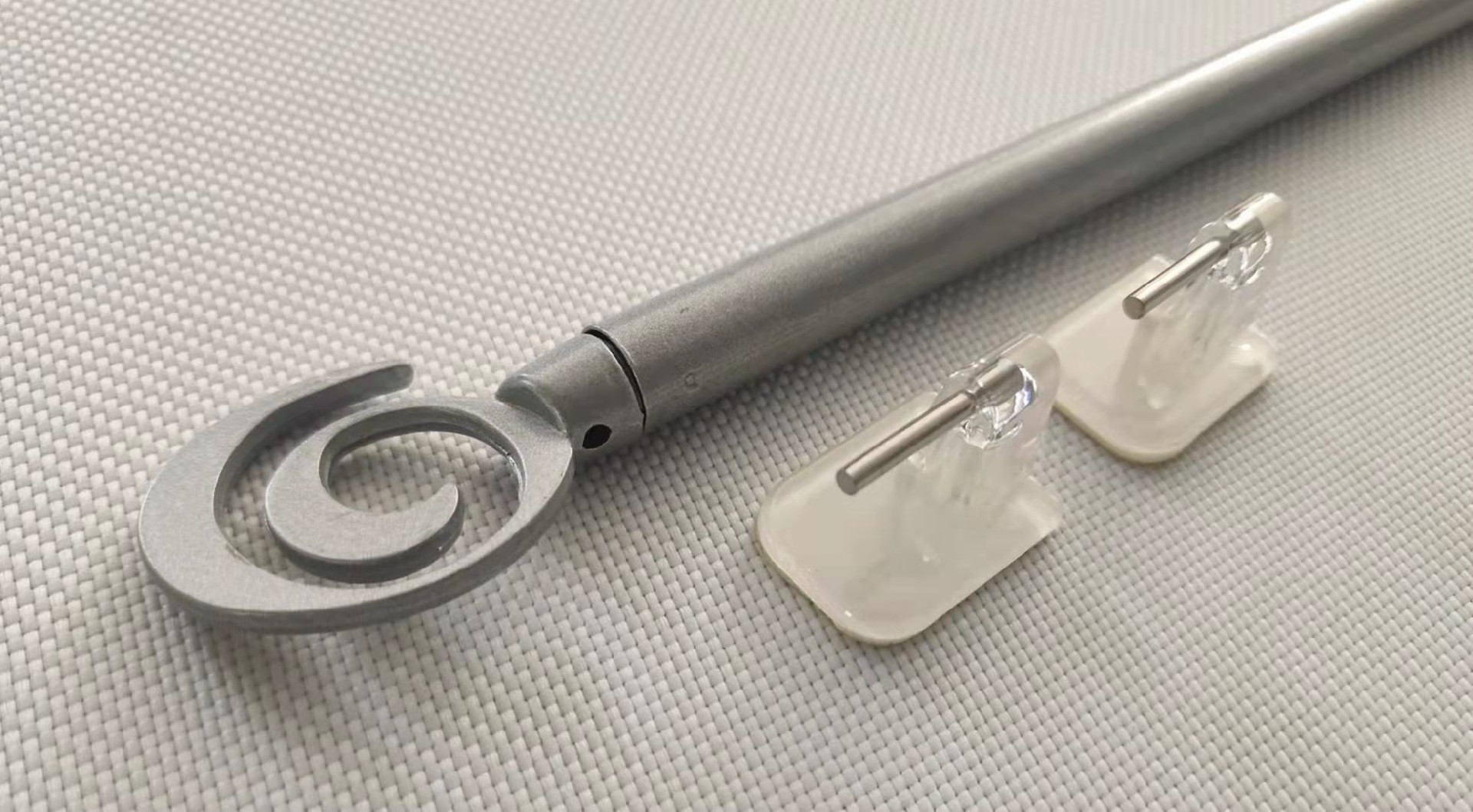 Wholesale Modern High Quality Metal Curtain Pole Bathroom Curtain Rod