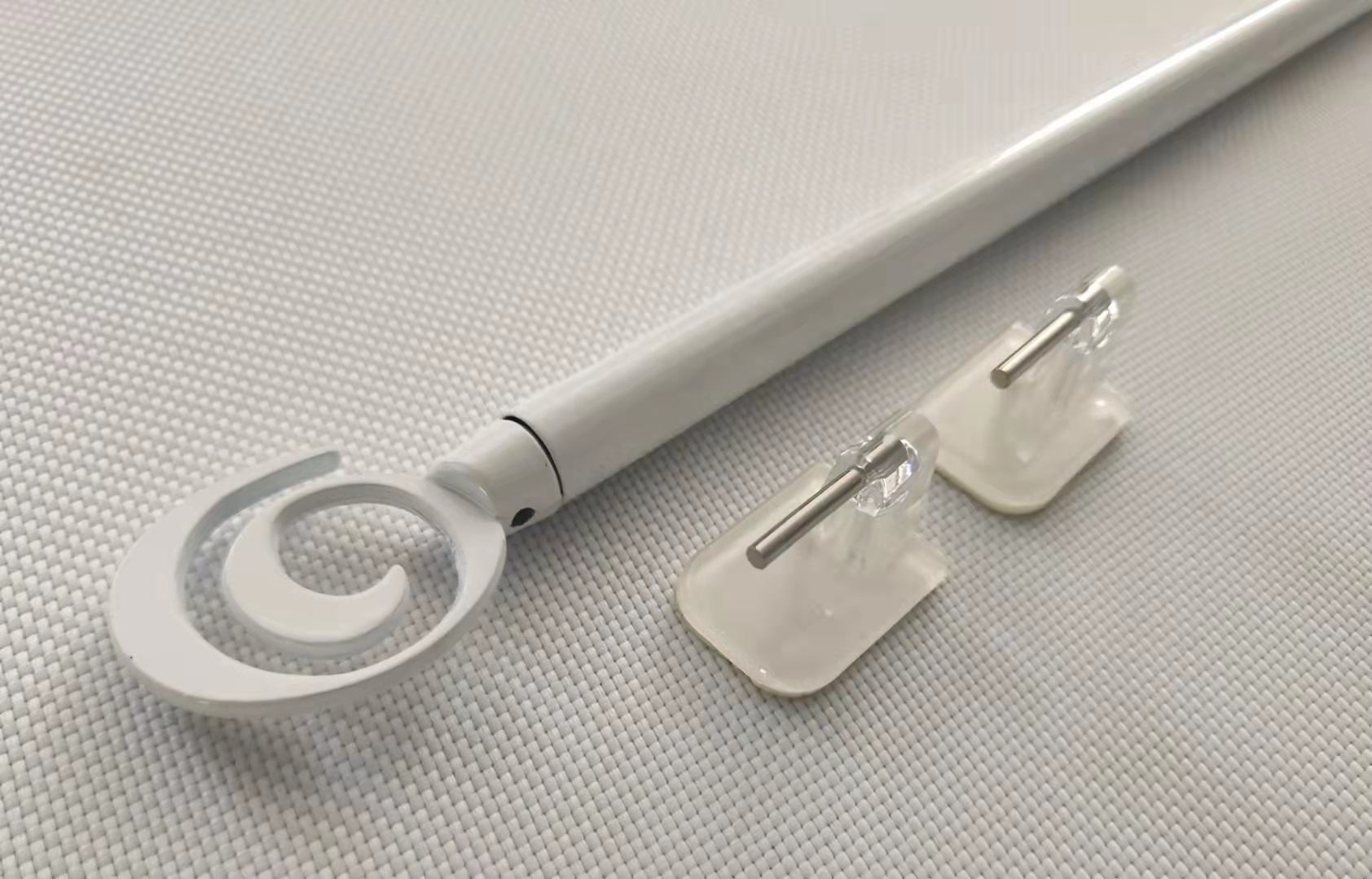 Wholesale Modern High Quality Metal Curtain Pole Bathroom Curtain Rod