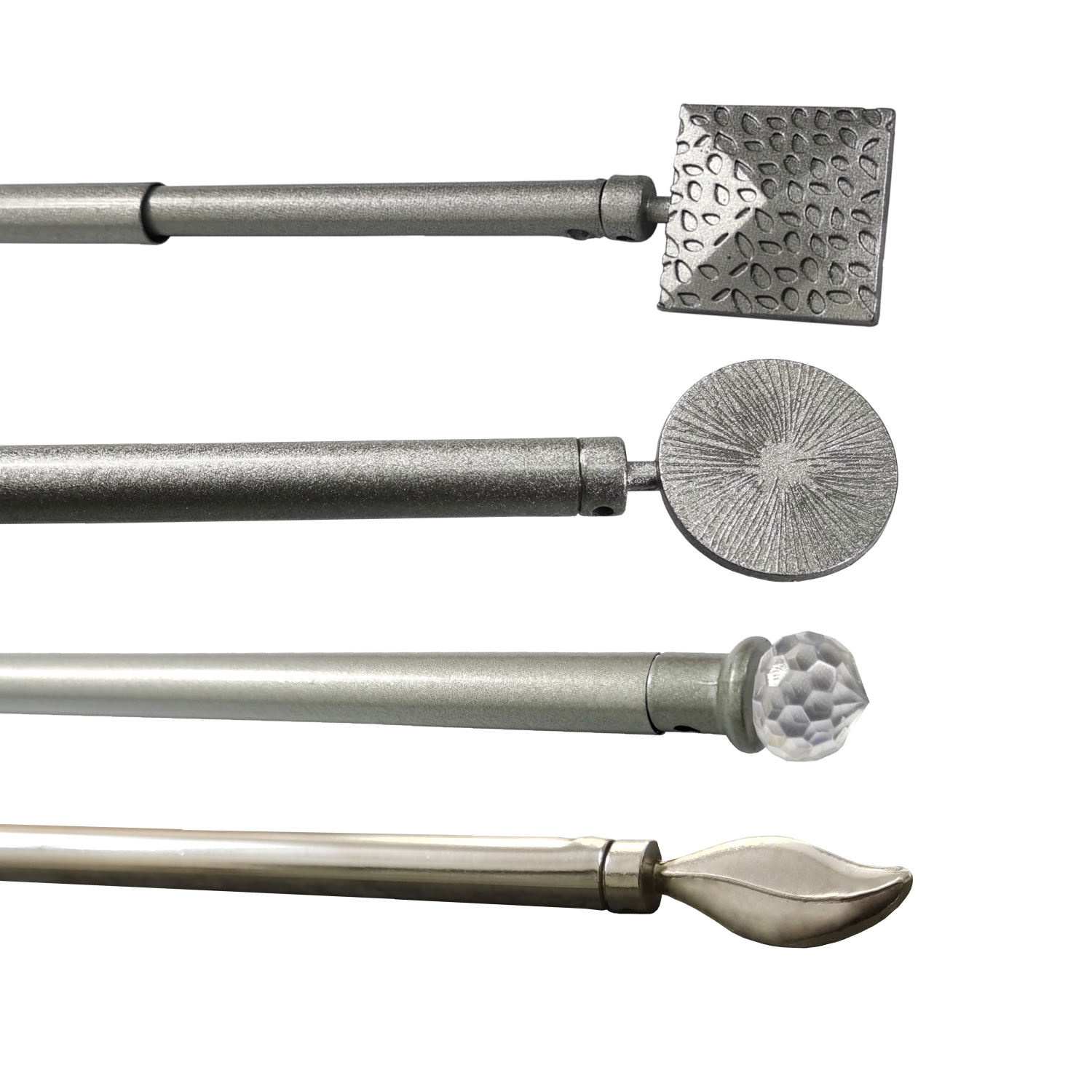 Wholesale Factory Price Home Decorative Metal Anti Corrosion European Style Cafe Curtain Rod