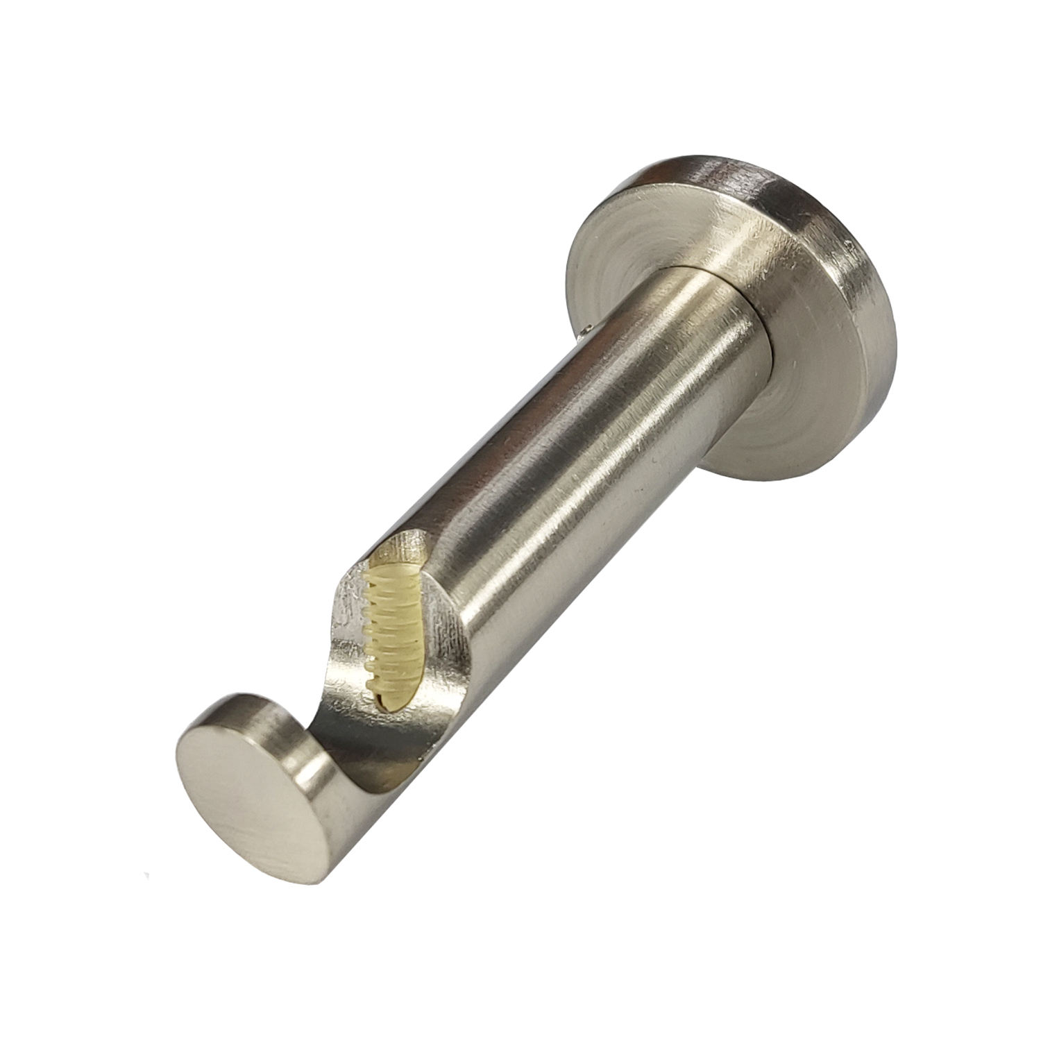 Easy Installation Modern Heavy Duty Aluminum Metal Drapery Hardware Curtain Rod Wall Brackets