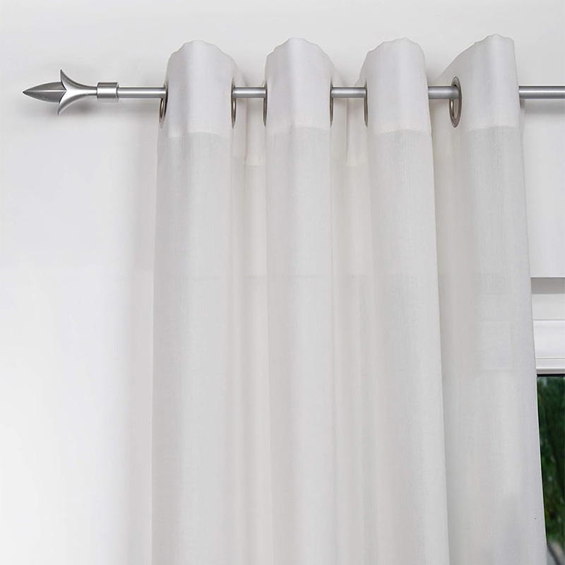 Modern Style Adjustable Resin Curtain Rod Set Wholesale Window Curtain Pole Accessories