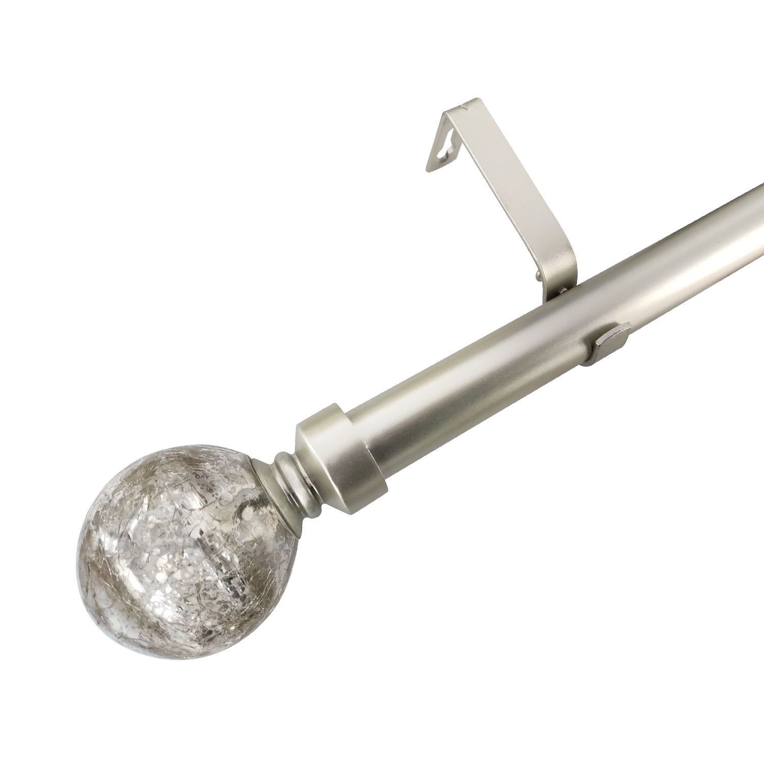 Customize Window Decoration Curtain Pole Metal Extendable Curtain Pole