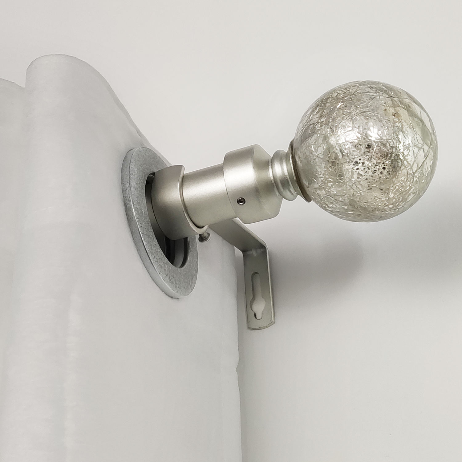 Customize Window Decoration Curtain Pole Metal Extendable Curtain Pole