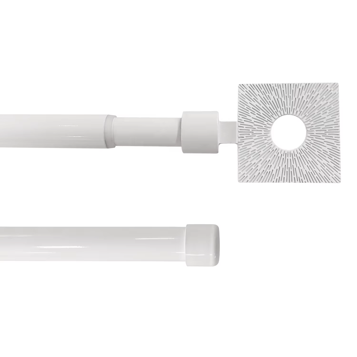 Best-Selling Modern Decoration Metal Curtain Rod Finials and Accessories Window Accessory for Home Decor