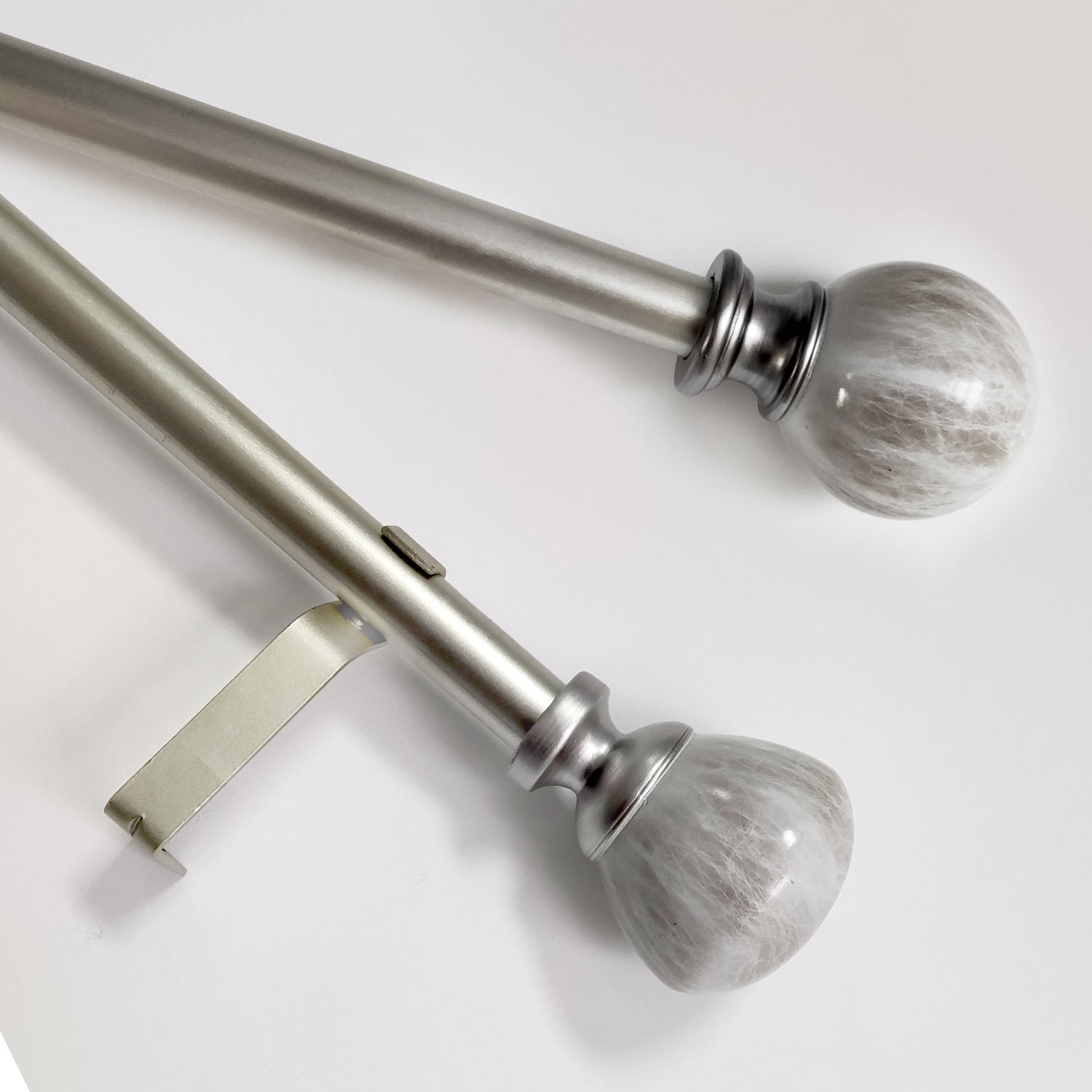 Best Seller Decoration Curtain Accessory Window Curtain Rod Accessories Metal Curtain Rod Finials