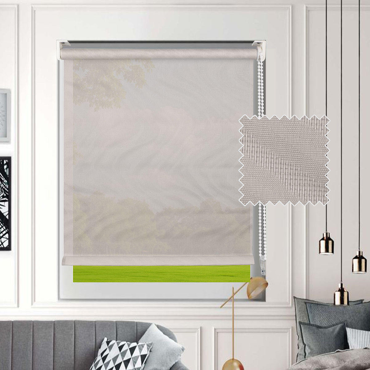 Hot Sale Translucent Soft Sunlight Fabric Window Shade Free Sample Plain Roller Blinds Shades Shutters for Window