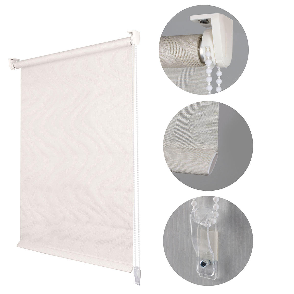 Hot Sale Translucent Soft Sunlight Fabric Window Shade Free Sample Plain Roller Blinds Shades Shutters for Window