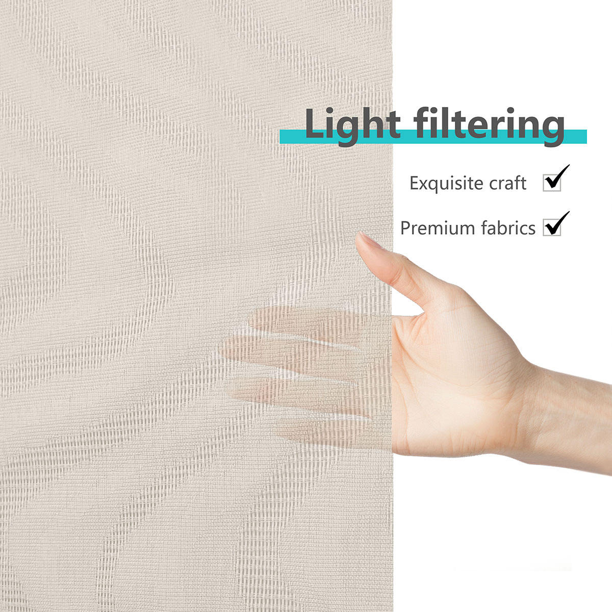 Hot Sale Translucent Soft Sunlight Fabric Window Shade Free Sample Plain Roller Blinds Shades Shutters for Window