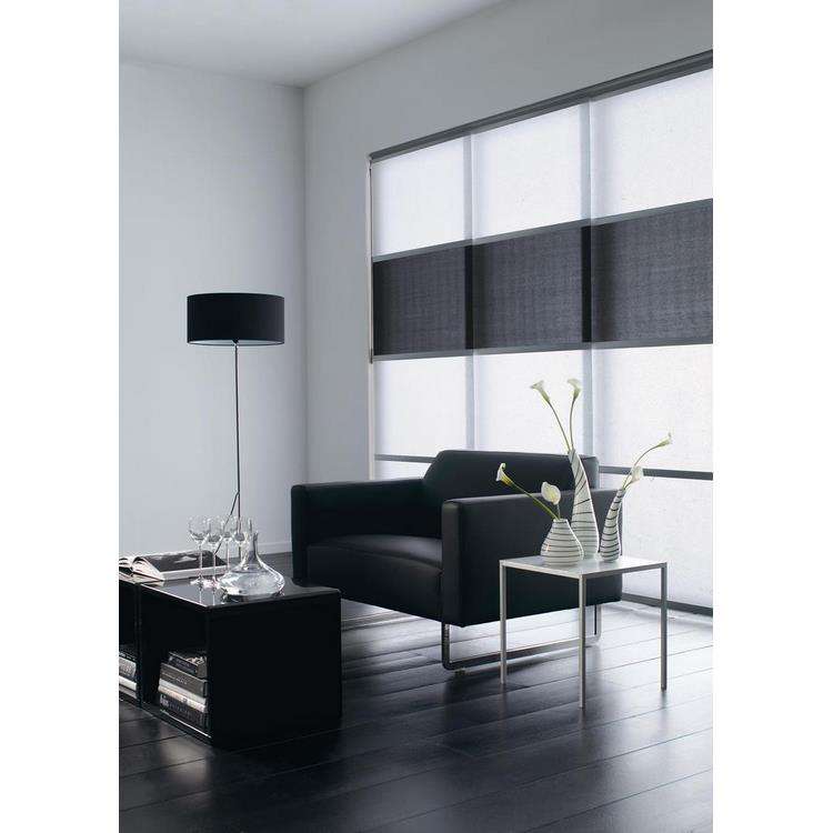 High Quality Custom Modern Design Vertical Blinds Curtains Built-In Window Panel for High Windows Fabric Material Wholesale