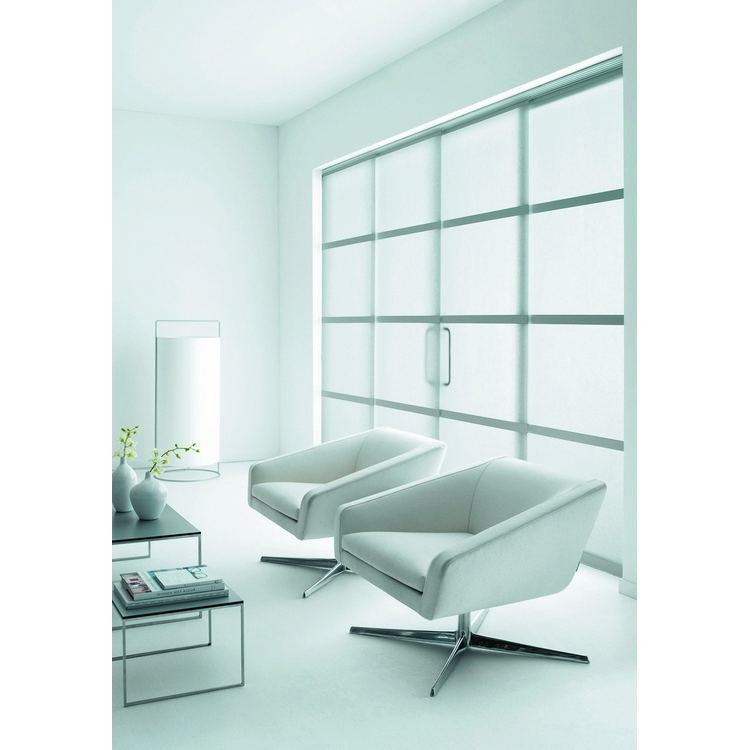 High Quality Custom Modern Design Vertical Blinds Curtains Built-In Window Panel for High Windows Fabric Material Wholesale