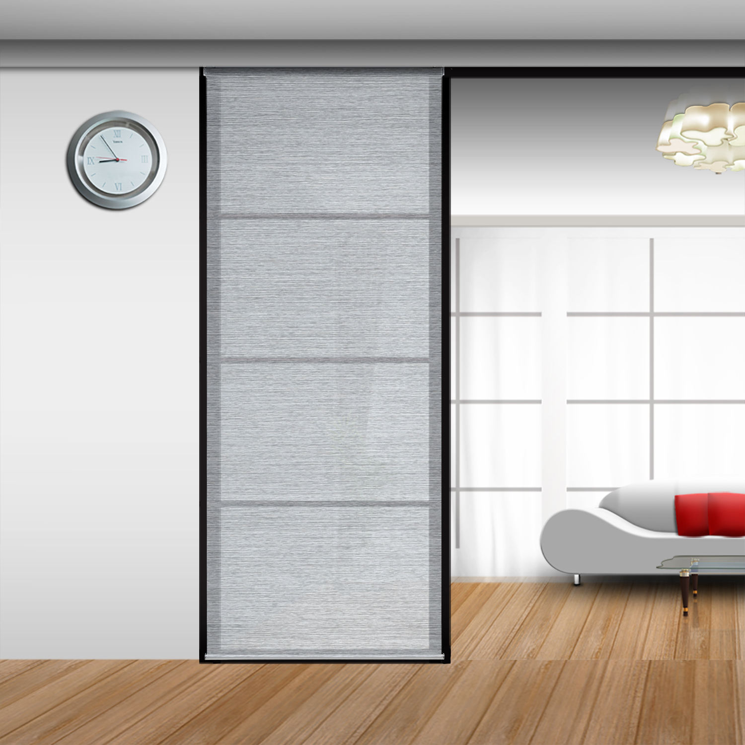 Customized Blackout Sunscreen Polyester Pleated Roller Blind Fabric Modern Design Customized Roller Blinds for Windows