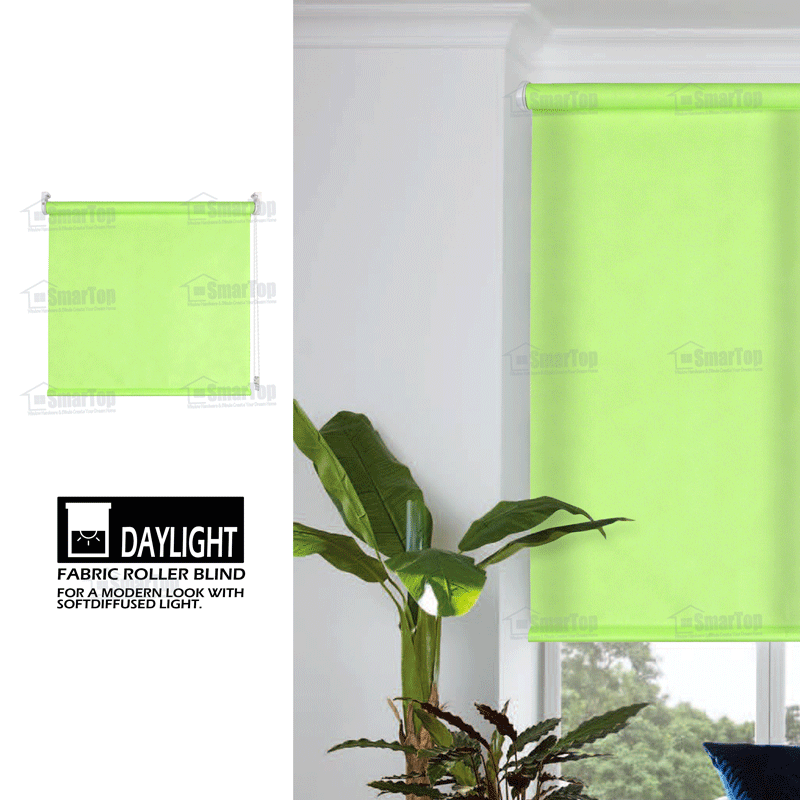 New Custom Color Size Manual Sunscreen Shade Roller Blinds Roll Curtain Window Spring Blinds New Trends Fabric for Roller Blinds