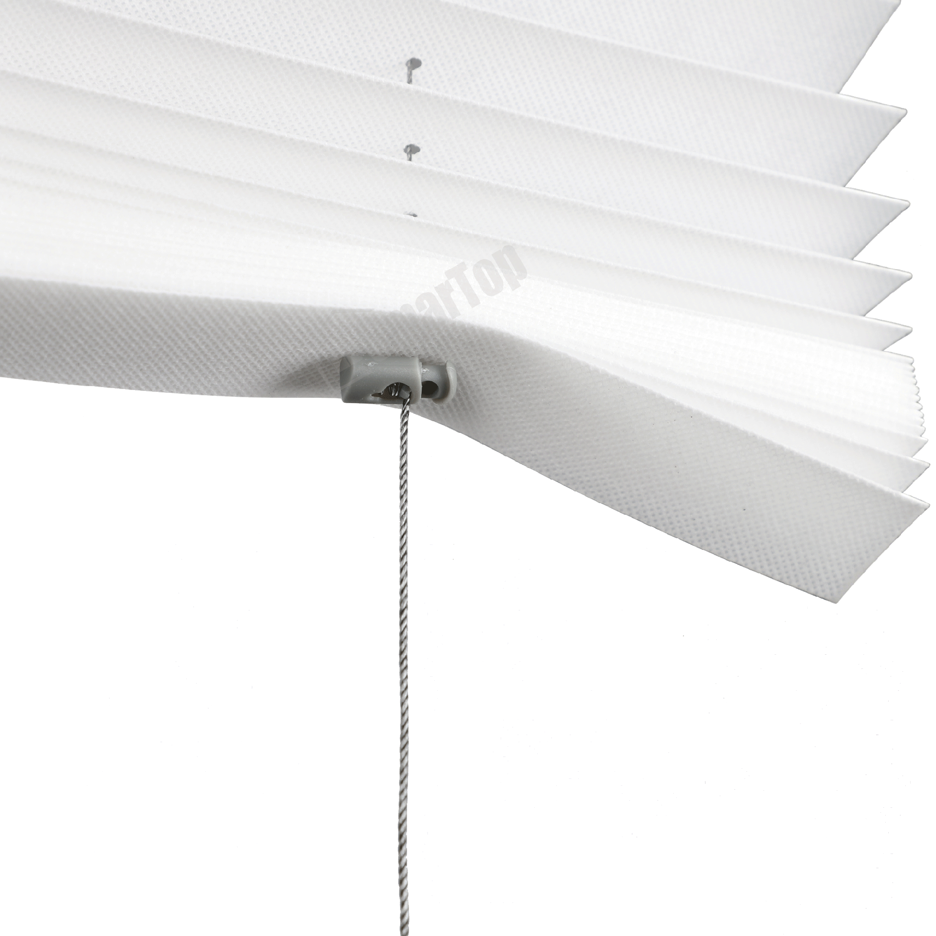 High Quality Non-woven Fabric Pleated Blinds Corded Plisse Shades Manual Corded Pleated Window Blinds for Home Decoration