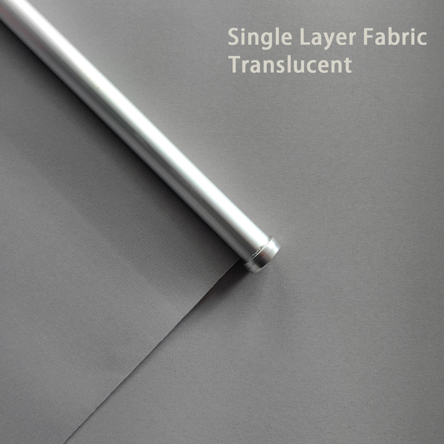 Smartop RBTL40371 Cordless Classic Plain Translucent Built-In Polyester Automatic Wide Blade Roller Blinds UV Protection for