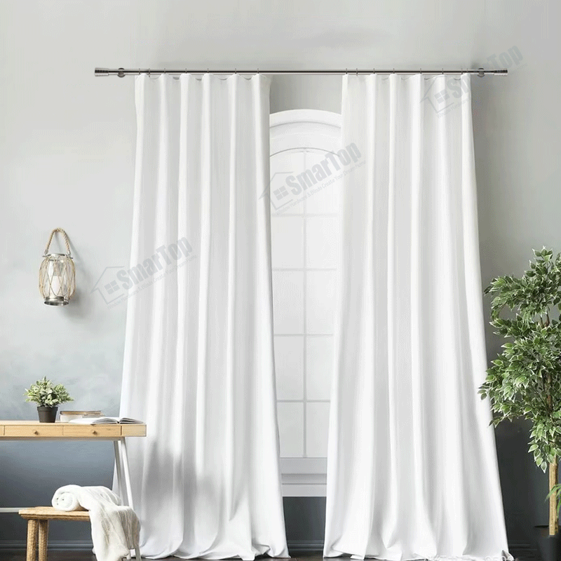 Modern 30mm Fancy Aluminum Alloy Eco-friendly ISO9001 Certified Curtain Rod Pole Finials Wholesale Set Ends Bracket Customized