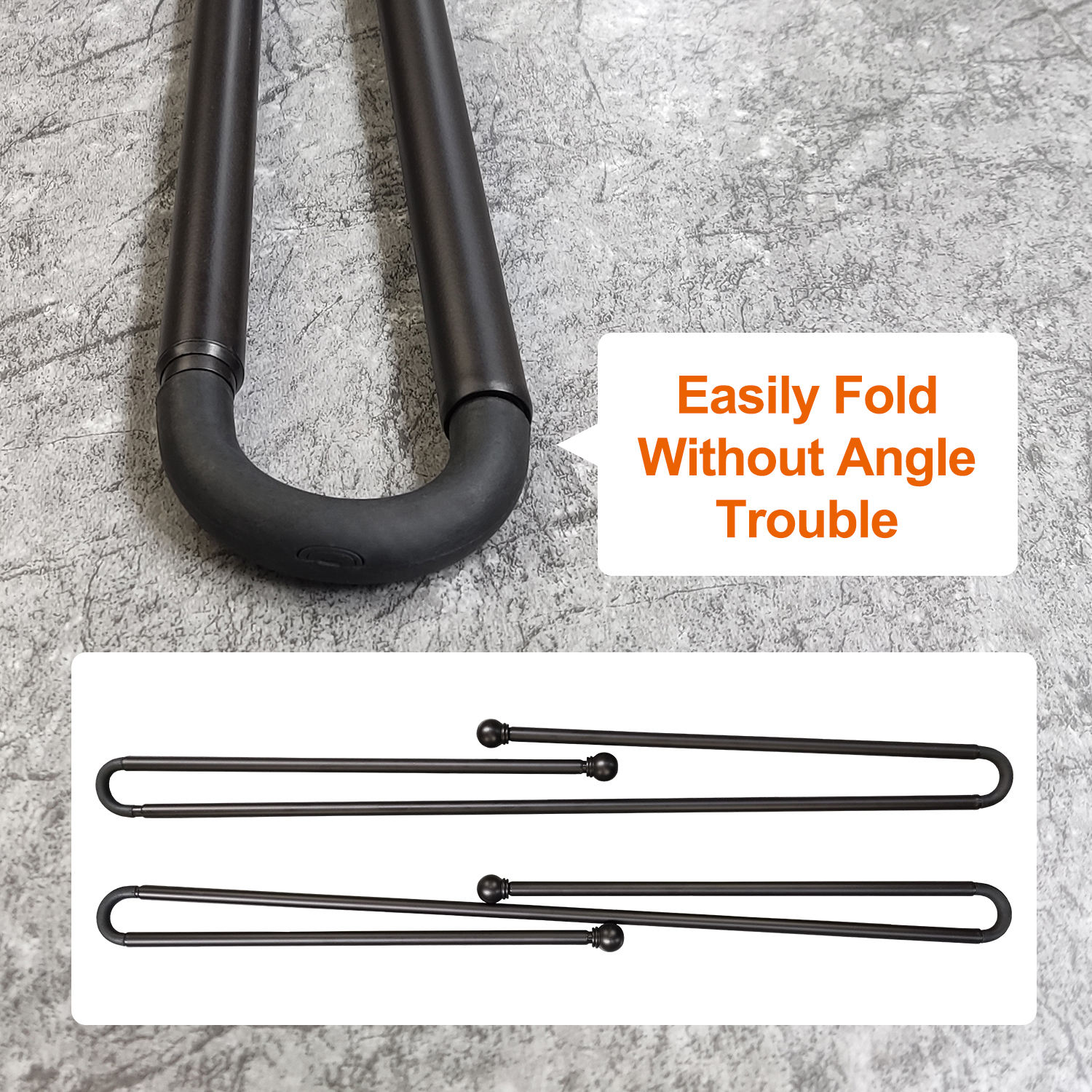 High Quality Modern Design Double Pole Metal Curtain Rod for Bedroom Foldable with Plain Rings Accessories