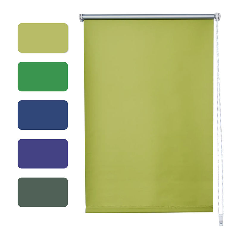 OEM Manufacturer Supplies High Quality Custom Blackout Window Curtain Roller Blinds Modern Blackout Spring Roller Blind for